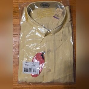 Tommy Bahama Light Yellow Men's Casual Shirt